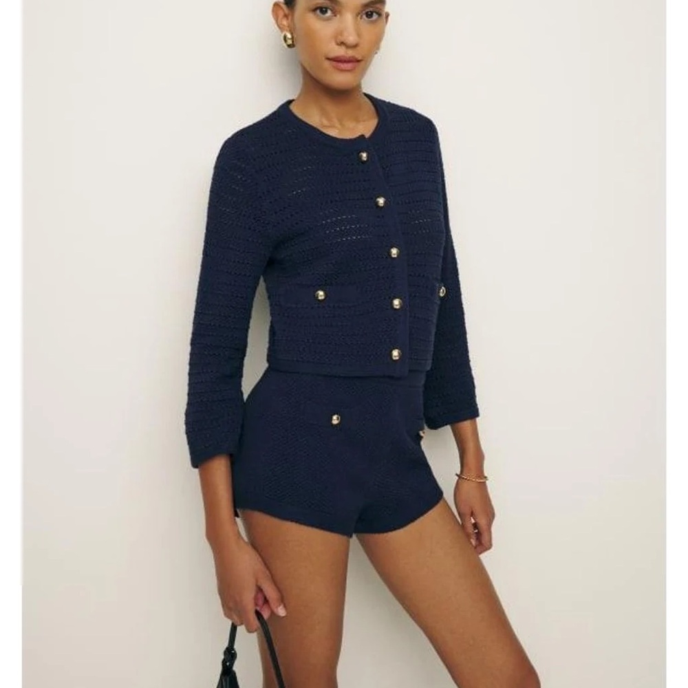 Reformation Charlotte Cotton Cardigan new without tags